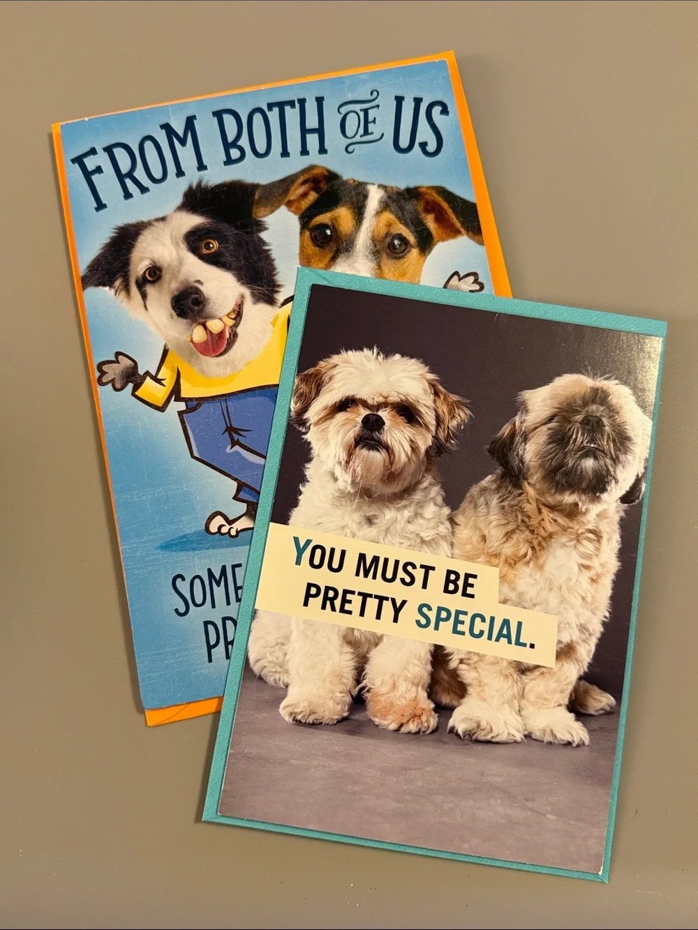 🌻 Bundle of 2 Funny Hallmark / Shoebox Birthday Cards